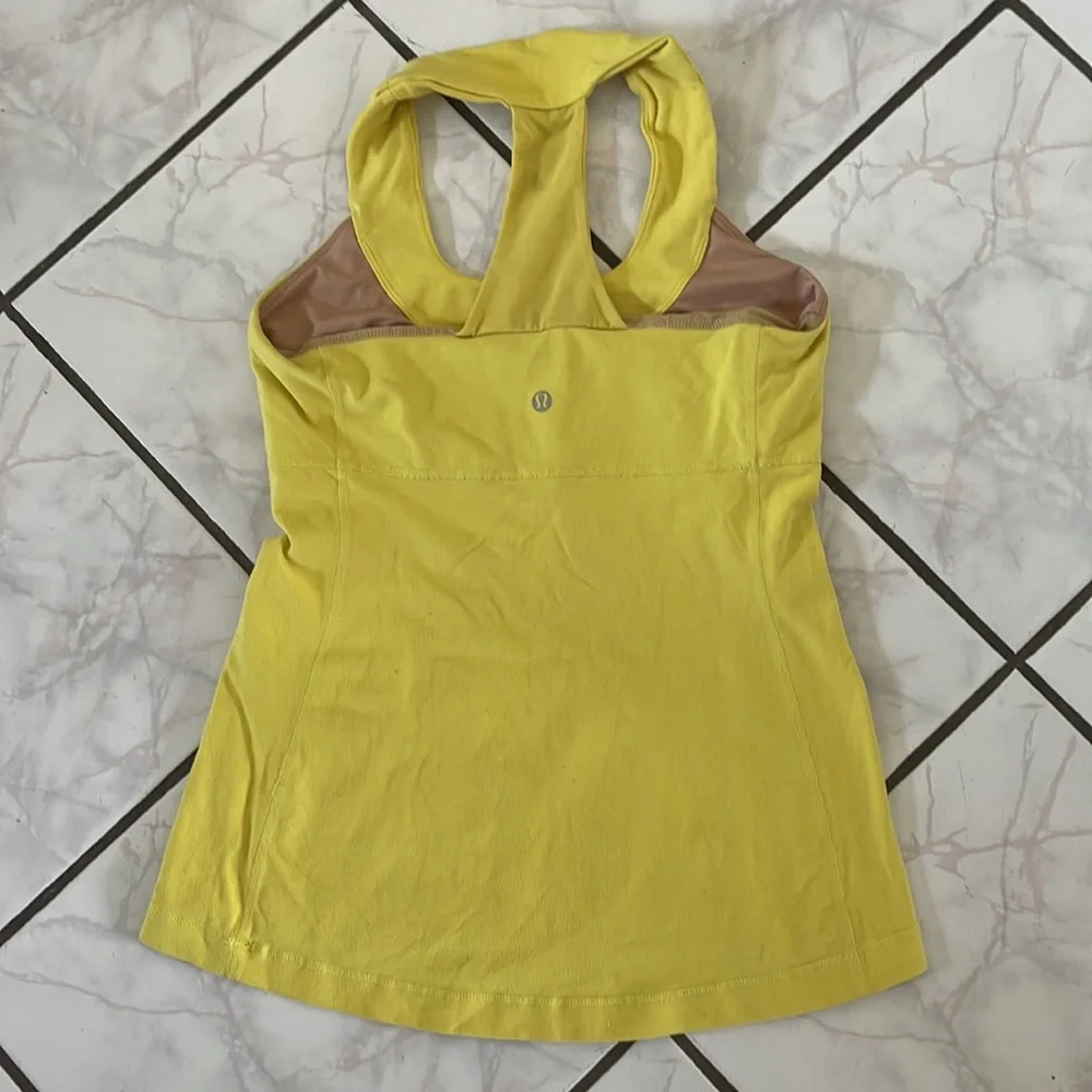 Lululemon yellow tank - Picture 4 of 4